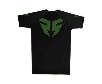 Rapture Standard Issue Rashguard – Black/Military Green